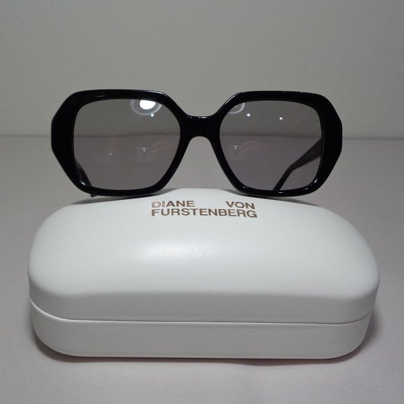 Diane von Furstenberg COLETTA DVF665S Black New Women\'s Sunglasses main image 8